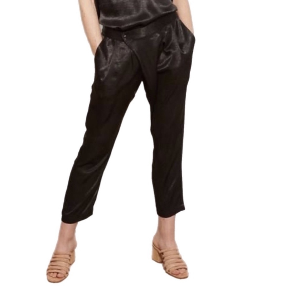 NWT The Odells Lindsay wrap front pants M.